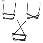 ست شورت و سوتین زنانه ماییلدا مدل لانگ لاین پوش آپ فنردار کد 5479-106