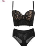 ست شورت و سوتین زنانه ماییلدا مدل لانگ لاین پوش آپ فنردار کد 5479-106