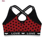 نیم‌تنه ورزشی زنانه ماییلدا مدل بند ضربدری کد 5549