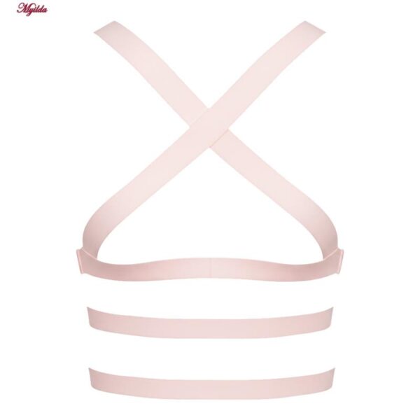 تاپ زنانه ماییلدا مدل گل گلی گیپوری کد 5474-1837