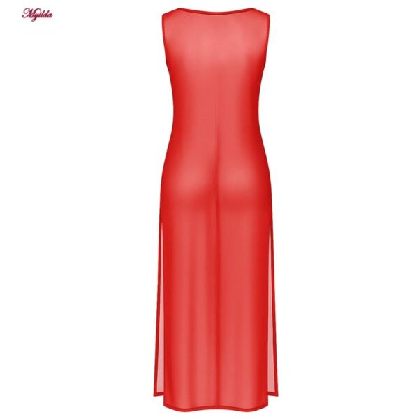 لباس خواب زنانه ماییلدا مدل توری کد 5529-LS53