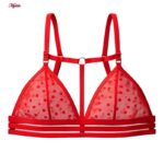 ست شورت و سوتین زنانه رونیا مدل هارنس دار بدون فنر کد 5513-409