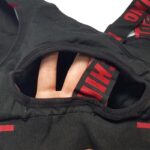 ست نیم‌تنه و شلوارک ورزشی زنانه مدل سیملس پشت چین دار کد 5562-2333