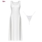 لباس خواب زنانه ماییلدا مدل توری کد 5529-LS53