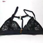 ست شورت و سوتین زنانه رونیا مدل هارنس دار بدون فنر کد 5515-716