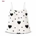 لباس خواب زنانه ماییلدا مدل قلبی کد 5623-4801