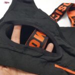 ست نیم‌تنه و شلوارک ورزشی زنانه مدل سیملس پشت چین دار کد 5562-2333