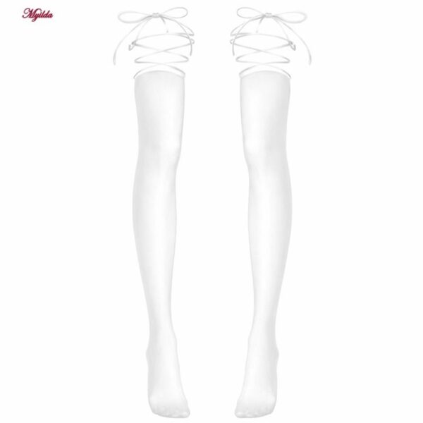 جوراب ساق بلند زنانه مدل بندی کد 5603-3432