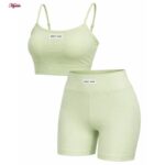 ست نیم‌تنه و شلوارک ورزشی زنانه ماییلدا مدل 5633