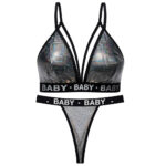 ست شورت و نیم‌تنه زنانه مدل پوست ماری کد 5535-5095