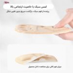 پد زیر پنجه پا مدل پشت چسبدار کد 5670-3 بسته 6 عددی