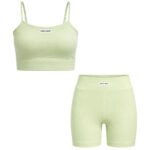 ست نیم‌تنه و شلوارک ورزشی زنانه ماییلدا مدل 5633