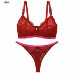 ست شورت و سوتین زنانه نانسی مدل گیپوری کد 5520-604