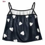 لباس خواب زنانه ماییلدا مدل ساتن ابریشم کد 5661-2031 به همراه اسکرانچی مو