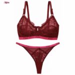 ست شورت و سوتین زنانه نانسی مدل گیپوری کد 5520-604