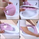 روکش توالت فرنگی مدل Flower towel کد 00910