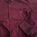 پیراهن آستین بلند یقه برگردان با تنخور معمولی (regular fit) مردانه مدل 5682-52