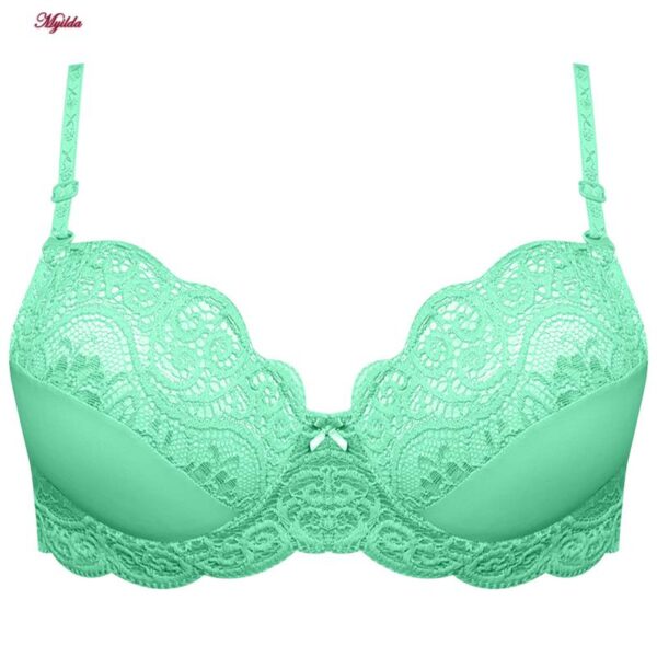 ست شورت و سوتین زنانه لناژنکن مدل اسفنجی فنردار 5741-303
