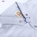 پیراهن آستین بلند یقه برگردان مردانه مدل 5682-16