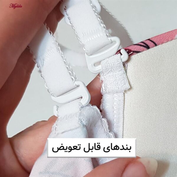 ست شورت و سوتین زنانه لناژنکن مدل اسفنجی فنردار 5740-2
