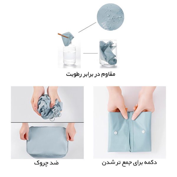 نظم دهنده ساک و چمدان تن تن مدل Colorful Life مجموعه 7 عددی - تصویر 4